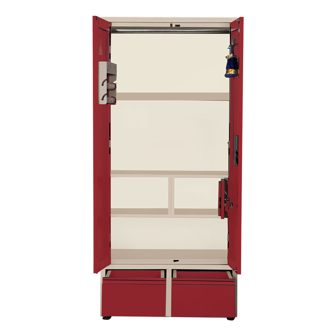 SILVER ECONOMY DOOR DRAWER FULL WARDROBE : 36"